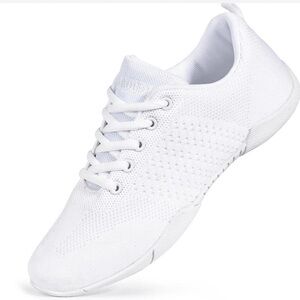 Kids White Athletic Sneakers